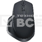 Мышь беспроводная Logitech MX Master 2S графитовый, 4000 dpi, радиоканал, Bluetooth, USB, кнопки - 7, фото 1