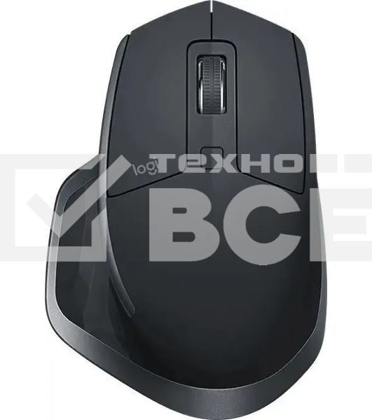 Мышь беспроводная Logitech MX Master 2S графитовый, 4000 dpi, радиоканал, Bluetooth, USB, кнопки - 7