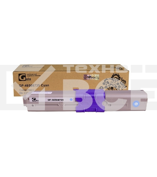 Картридж GalaPrint GP-46508735 голубой (3000 стр) для Oki C332/MC363