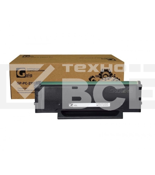 Картридж GalaPrint GP-PC-211EV-MPS чёрный (6000 стр.) для Pantum P2200/P2207/P2500/P2507/P2500W/M6500/M6550/M6607