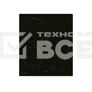 Электрическая варочная панель LEX EVH 430B BL, черный