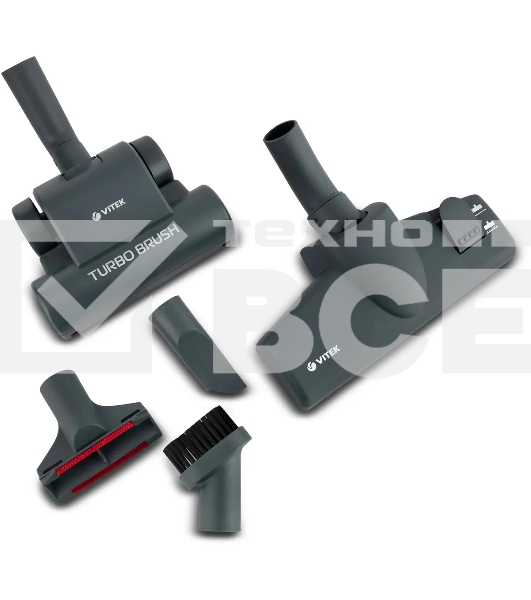 Пылесос Vitek VT-1833-01-PR жемчужный, 400/1800 Вт, уборка сухая, пылесборник контейнер, аквафильтр 3.5 л