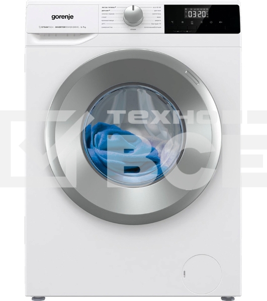 Стиральная машина Gorenje W2NHPI72SCS белый загр. фронтальная макс.: 7 кг 1200об/мин класс: А