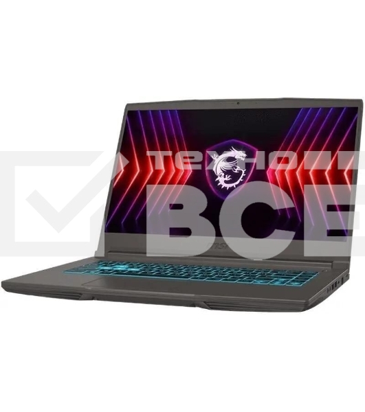 Ноутбук MSI Thin A15 B7UC-283XRU Ryzen 7 7735HS 8Gb SSD512Gb NVIDIA GeForce RTX 3050 4Gb 15.6