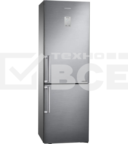Холодильник Samsung RB33J3515S9/EF серебристый двухкамерный 231/108л морозилка снизу, No Frost
