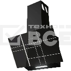 Вытяжка каминная LEX Moza 600 R1 черный, 60 см, 650 куб. м/ч, 46 дБ, фото 1