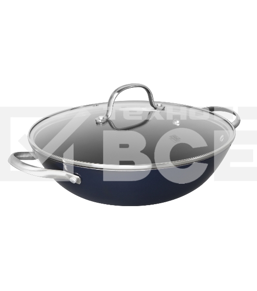 Сковорода Вок чугунная с крышкой TalleR TR-44915 28 см