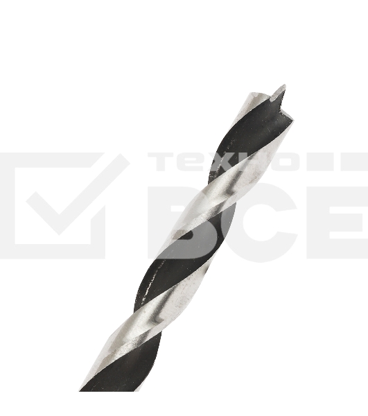 Сверло EDGE by PATRIOT по дереву спиральное 12 мм, W-образная заточка, 1 шт в блистере