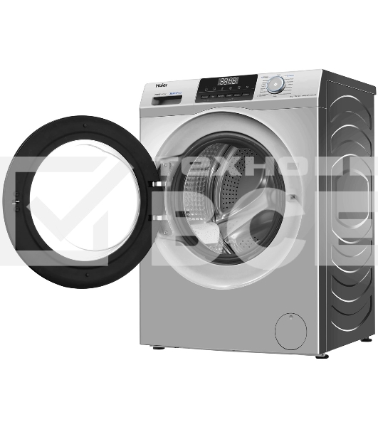 Стиральная машина Haier HW60-BP12929ASE серый, загрузка фронтальная 6 кг, 1200 об/мин, класс: А+++