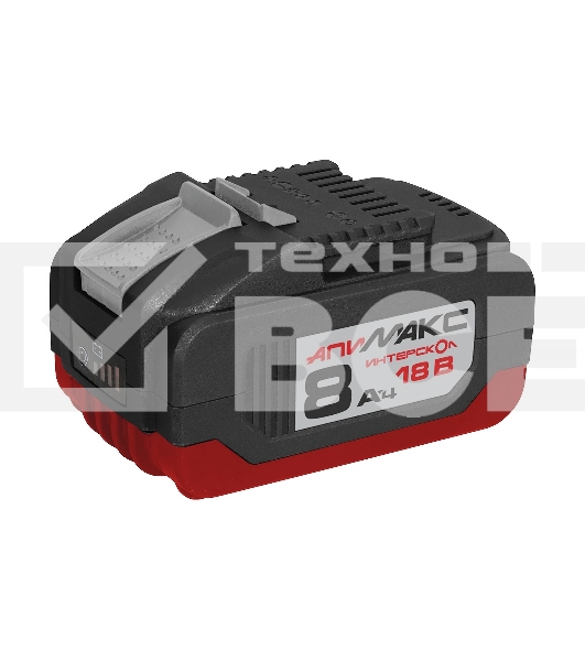 Батарея аккумуляторная Интерскол АПИМАКС-8,0/18И 18В 8А·ч Li-Ion (2400.108)