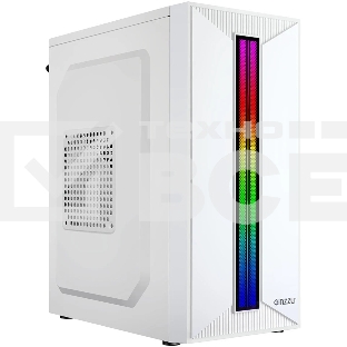 Компьютерный корпус Ginzzu B380 2*USB 2.0,AU RGb