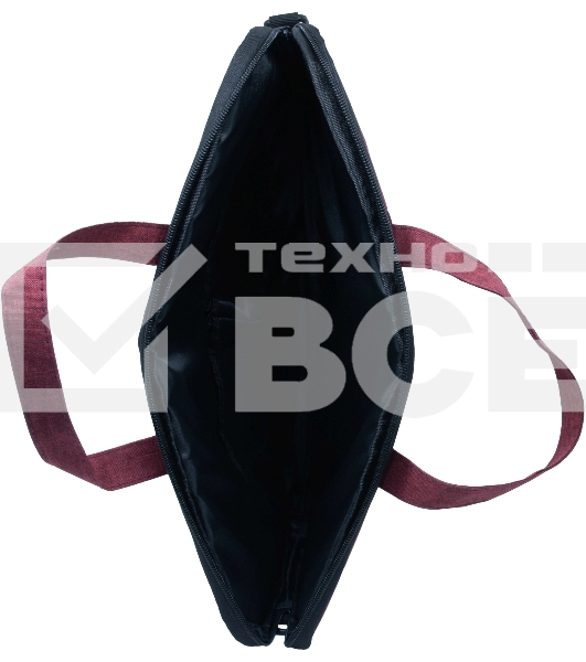 Сумка для ноутбука 15.6' Portcase KCB-165 Bordo бордовый нейлон/полиэстер