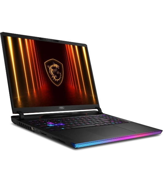 Ноутбук MSI Raider 16 HX AI A2XWHG-814XRU/16'/IPS/Intel Core Ultra 7 255HX/32Gb/1Tb SSD/NVIDIA GeForce RTX5070Ti 12Gb/DOS/черный/2.7kg