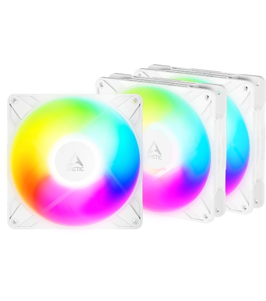 Вентилятор корпусной ARCTIC P14 Pro Reverse A-RGB (White) 3 Pack (ACFAN00328A)