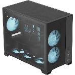 Корпус Formula Air Mesh G6 Plus AR Black, Mini-Tower, чёрный, 3 x 120 мм, фото 1
