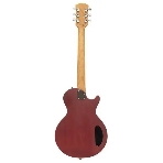 Электрогитара STAGG SEL-HB90 LH CHERRY 6-ти струнная, леворукая, серии Standard, корпус массив красного дерева, гриф красное дерево, накладка палисандр, 22 лада, звукосниматели 1х P90, 1х хамбакер, регуляторы 1x громкости, 1x тона, цвет Cherry, фото4