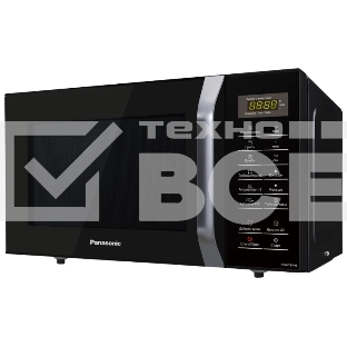 Микроволновая печь PANASONIC NNGT35HBZPE черный, 23 л, 800 Вт, переключатели - сенсор