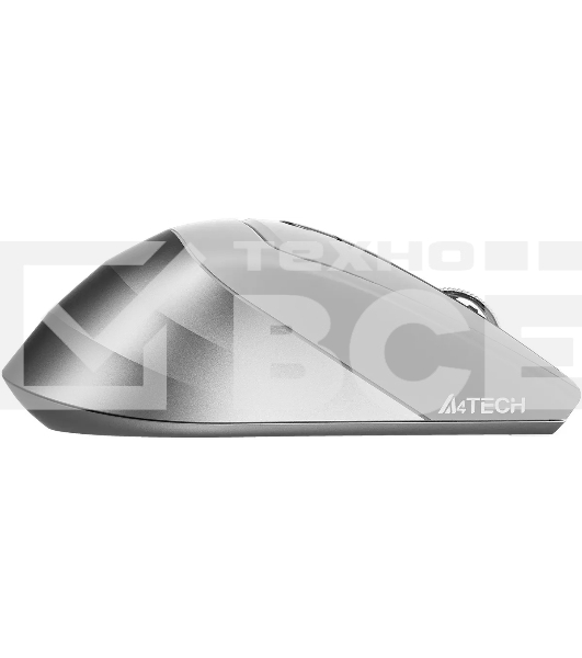 Мышь беспроводная A4Tech Fstyler FB35S белый/серый, 2000 dpi, радиоканал, Bluetooth, USB, кнопки - 5
