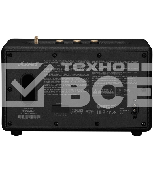 Колонка портативная Marshall Acton III черный/золотистый 60W 2.1 BT/3.5Jack 10м