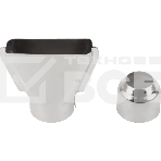 Фен технический MAX-PRO MPHG2001 2000 Вт, 60/350/600°C, 500 л/мин, 0,76 кг, резиновый кабель, резиновые вставки, кор., фото4