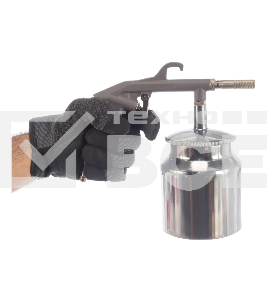 Пневматическое оборудование Fubag Пневмопистолет пескоструйный с бачком