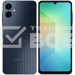 Смартфон Samsung Galaxy A06, 6/128Gb, черный