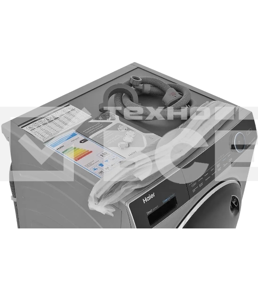 Стиральная машина Haier HW90-B14979S серебристый, загрузка фронтальная 9 кг, 1400 об/мин, A+++