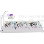 Система водяного охлаждения Formula Oasis L360 ARGB белый 120мм алюминий+медь 2000rpm 27db 4-pin 360W, фото4