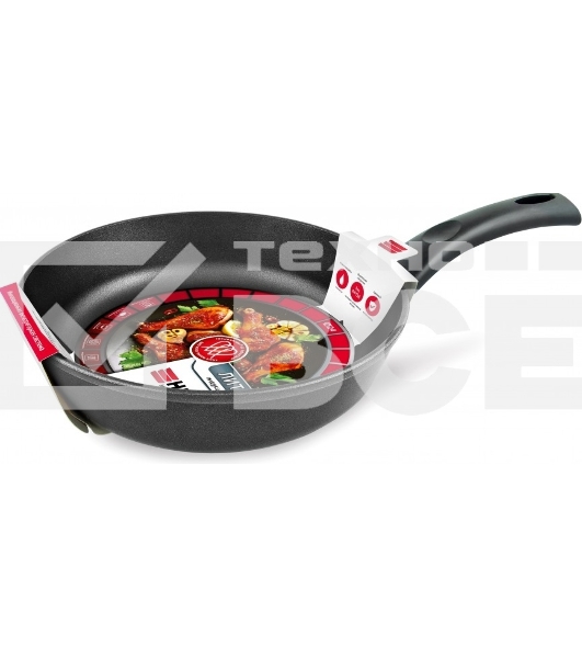 Сковорода НЕВА-МЕТАЛЛ L 08124i литая 24 см