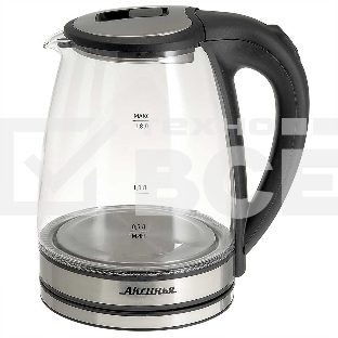 Чайник электрический АКСИНЬЯ КС-1019 черный