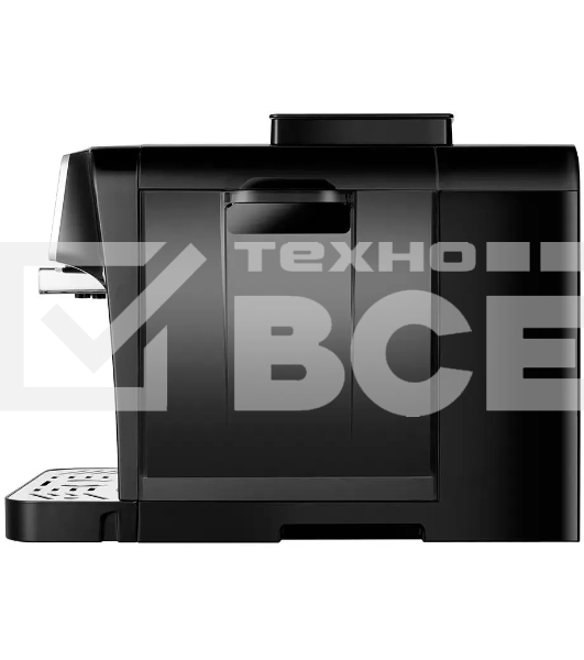 Кофемашина автоматическая Kitfort КТ-7424 черный, исп. кофе - зерновой, 1,5 л, 1480 Вт, 19 Бар