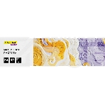 Масляная пастель Silwerhof Create, круглые, 24 цвета, длина 70мм, диаметр 10мм, картонная коробка, фото 1