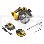 Пила циркулярная аккумуляторная бесщет. Denzel CCSH-BL-20-185, 185 мм, Li-Ion, 20 В, фото 1