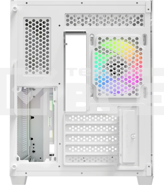 Компьютерный корпус Ocypus Iota C50 WH Curve ARGB Digital (Iota-C50-WHD300CD-GL)