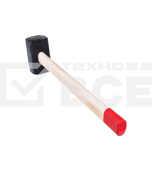 Кувалда Сибртех 6000 г, кованая головка, деревянная рукоятка 650 мм