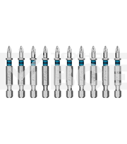 Бита Gross PZ1х50 мм, сталь S2, шестигр., 10 шт.