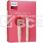 Набор для укладки волос Фен Philips BHP398/00 розовый, 1600 Вт, компактный + выпрямитель, фото13