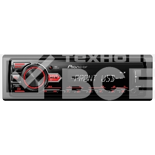 Автомагнитола Pioneer MVH-85UB, 1 DIN, USB Type-A, AUX, съёмная панель