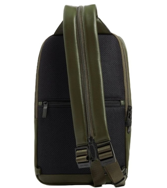 Рюкзак слинг Piquadro Russel CA6764W137/VE2 хаки кожа