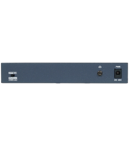 Коммутатор Hikvision DS-3E0109P-E(C), 8×100 Мбит/с PoE + 1×100 Мбит/с, неуправляемый
