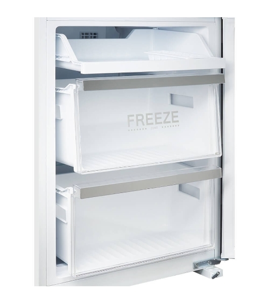 Встраиваемый холодильник Kuppersberg NBM 17863, Габариты(ВхШхГ):178.5x54x54,5; Перенавешиваемые двери, Класс энергопотребления А++ (222 кВт/ч), No-frost, 182л/59л, Уровень шума: 41 Дб