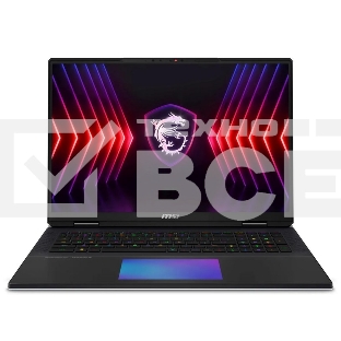 Ноутбук MSI Titan 18 HX A14VIG-211RU Core i9 14900HX 64Gb SSD3Tb NVIDIA GeForce RTX4090 16Gb 18