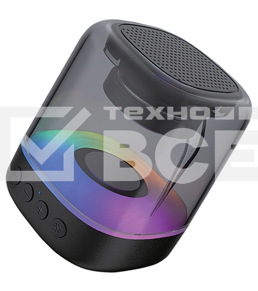 Акустическая система QUMO Plasma mini ВТ 0081 3 ВТ  объемное звучание  RGB