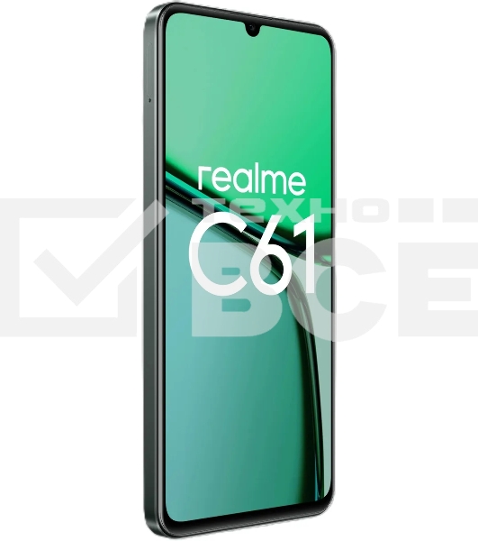 Смартфон Realme C61, 8/256Gb, зеленый
