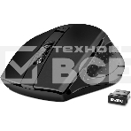Мышь беспроводная SVEN RX-425W черный, 1600 dpi, радиоканал, USB, кнопки - 6, фото2