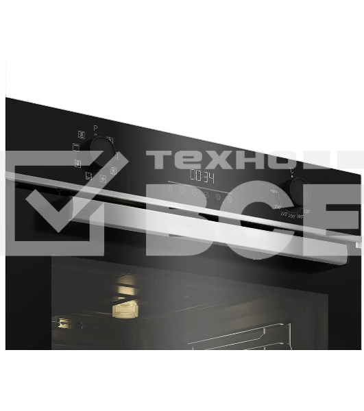 Встраиваемый духовой шкаф электрический Beko BBIM13300X черный