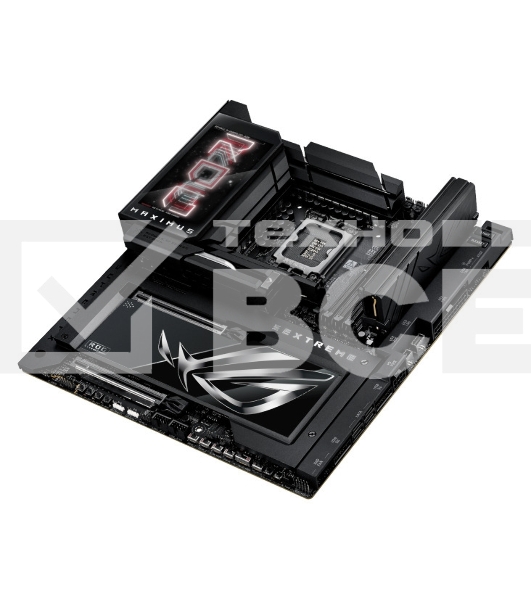 Материнская плата ASUS ROG MAXIMUS Z890 EXTREME, LGA 1851, Intel Z890, 4xDDR5, 4xSATA, 4xM.2, 1xPCI-E 5.0 x16, 1xPCI-E 5.0 x8, 1xHDMI, 2xUSB-C, 2x 10Gb LAN, 5xUSB-A 3.2 Gen 2, 1xUSB-C 3.2 Gen 2x2, 2xUSB-C Thunderbolt 5, 2x3.5 мм, 7.1, E-ATX