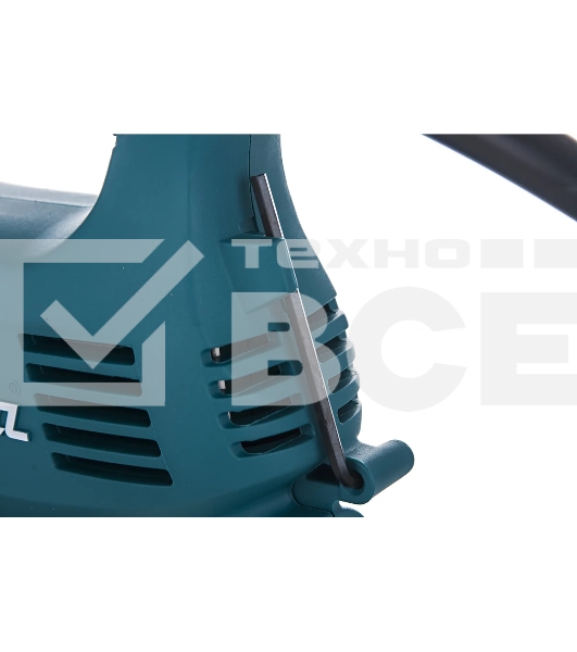 Лобзик электрический Makita 4329KX1 Лобзик,в\рук, 450Вт,500-3100об\м,ход-18мм,рез-65мм,1.9кг,чем,маятн,набор A-86898