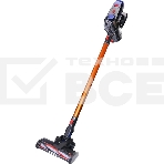 Пылесос вертикальный/ручной BQ VC1002H серый-золотой, питание от аккумулятора, 45 Вт, уборка сухая, пылесборник 0.7 л, работа от АКБ max 35 мин, фото 1