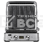 Гриль электрический BBK BEG2004 2000 Вт, черный/металлик, фото5